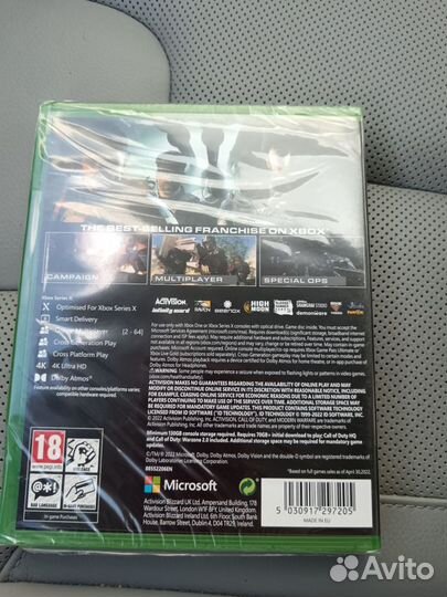 Call of duty modern warfare 2 2022 xbox диск