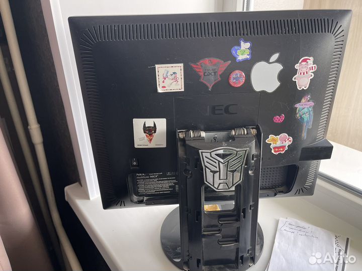 Монитор nec 41x34 рабочий,б/у