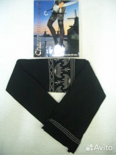 Колготки фантазийные принт 