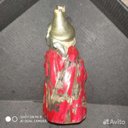 Кот в сапогах ёлочная игрушка антиквариат редчайша