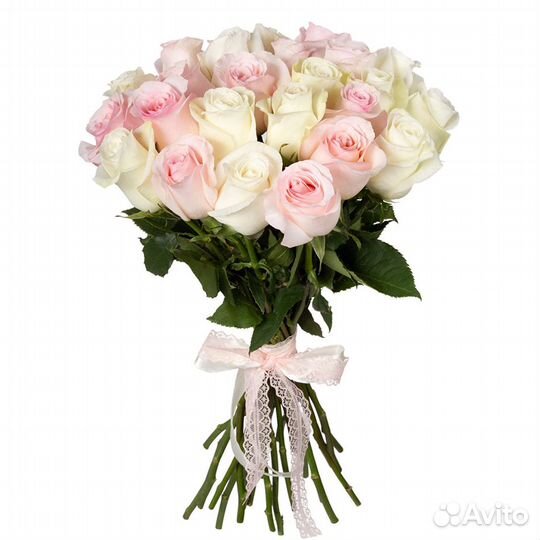 Букет из 25 роз Анжела 70 см