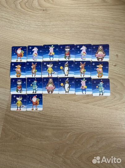 Карточки fruit-tella (фруттелла)