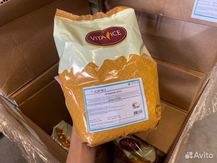 Смеси для мороженого оптом Калининград