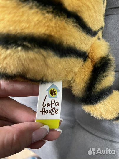 Мягкая игрушка Тигр поющий на батарейках