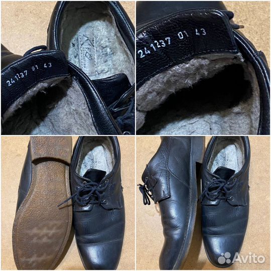 Туфли ботинки зима 43 размер пакетом