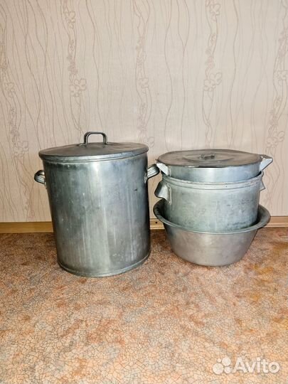 Кастрюля алюминиевая СССР