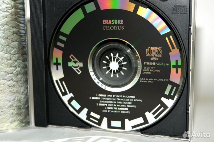 Erasure - Chorus (1991) japan, Promo, alfa / Mute