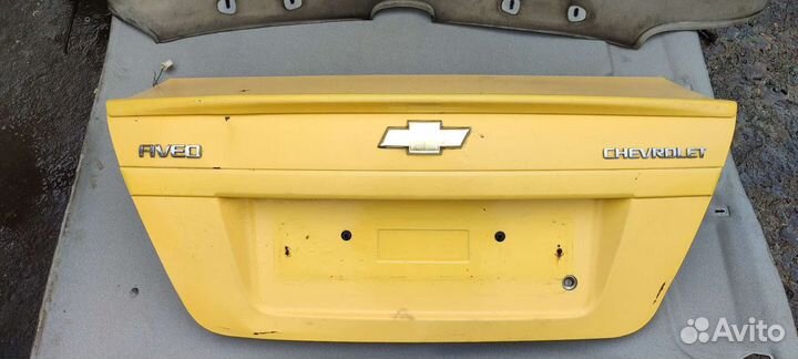 Крышка багажника шевроле авео