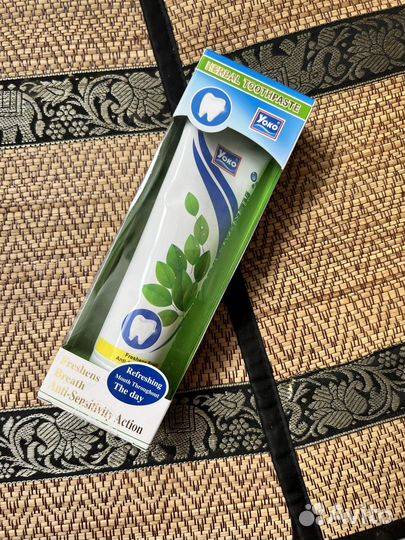 Тайская зубная паста