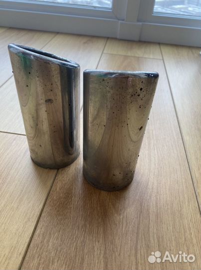 Спортивные насадки выхлопной системы для Audi A3 8