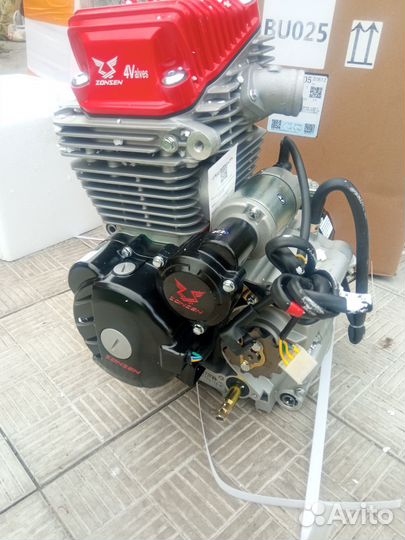 Двигатель zongshen 172fmm-6 4 клапана