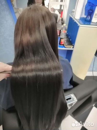 Нанопластика волос, окрашивание, стрижки