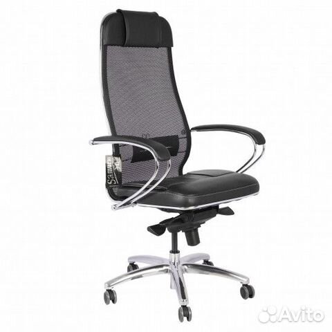 Кресло руководителя Samurai SL-1.04/041 сетка/экок