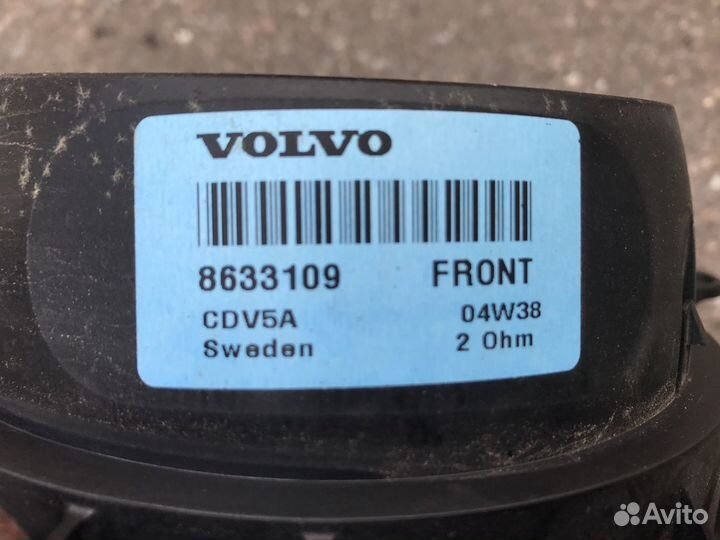 Volvo XC90 динамик передний