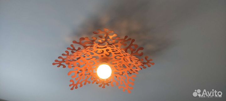 Люстра потолочная дизайнерская