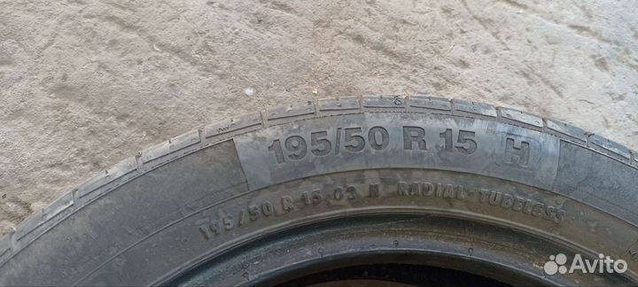 Continental ContiPremiumContact 5 195/50 R15