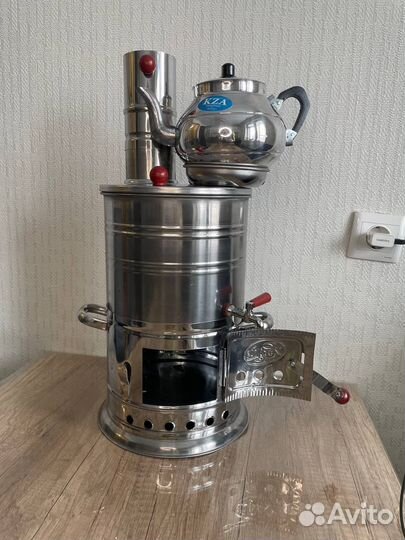 Турецкий самовар на дровах