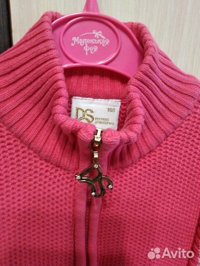 Джемпер на девочку хлопок рост 160