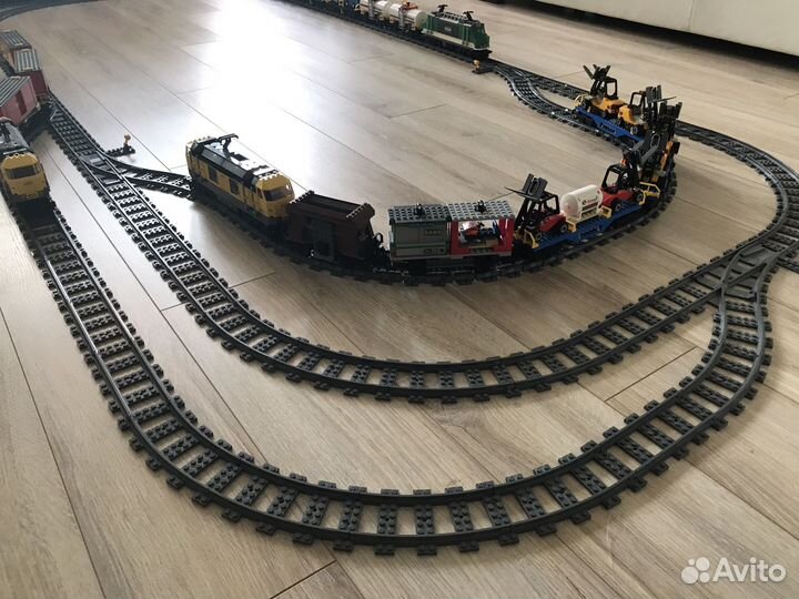 Лего Lego рельсы для поезда