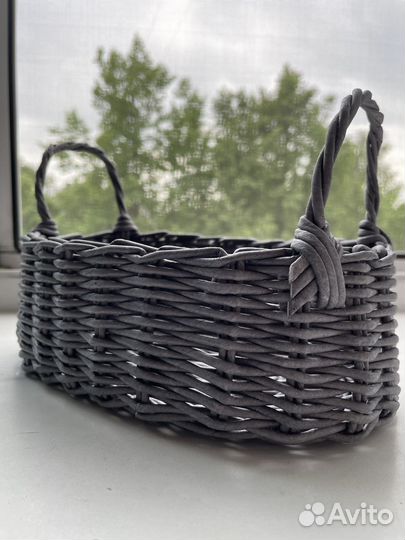 Корзина плетеная