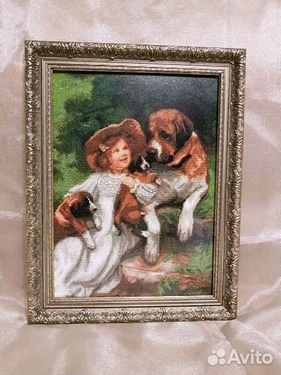 Картины, ручная вышивка