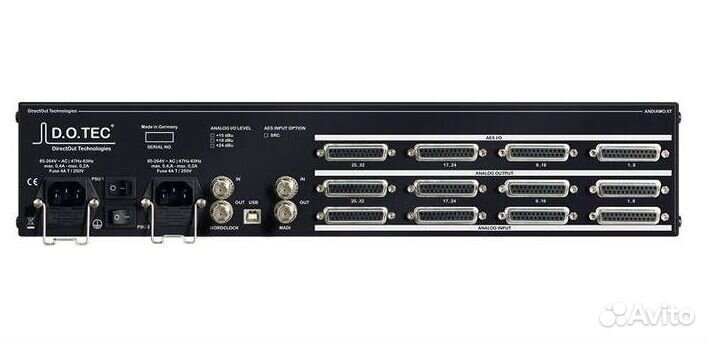 Конвертер DirectOut andiamo 2.XT SC/SC +18dBu silv