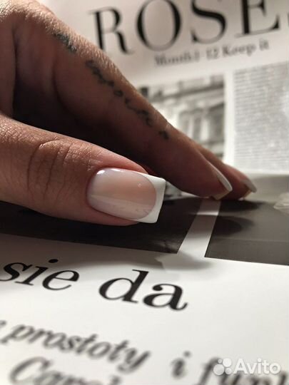 Маникюр гель лак