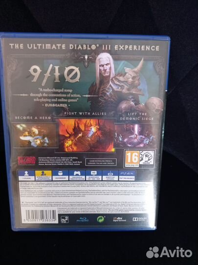 Diablo 3 eternal collection ps4