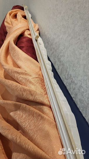 Шторы с ламбрекеном тюль