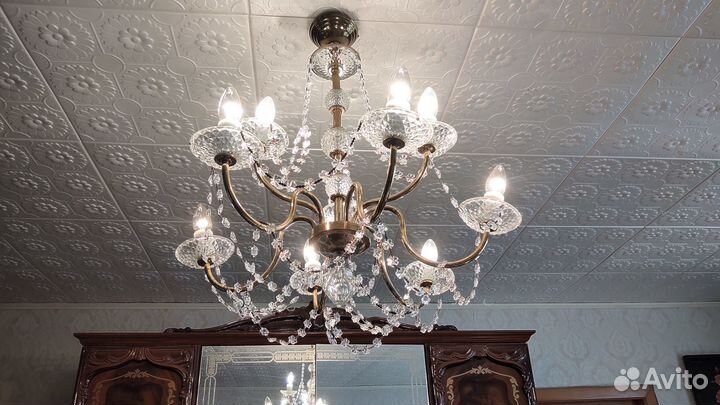 Хрустальная люстра СССР