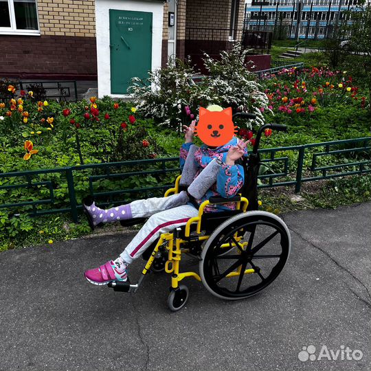 Кресло коляска инвалидная детская