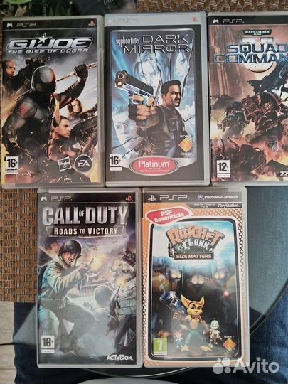 Диски для sony psp