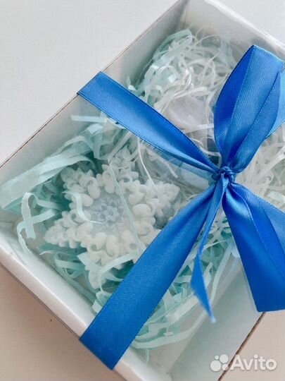 Мыло ручной работы в подарочной упаковке