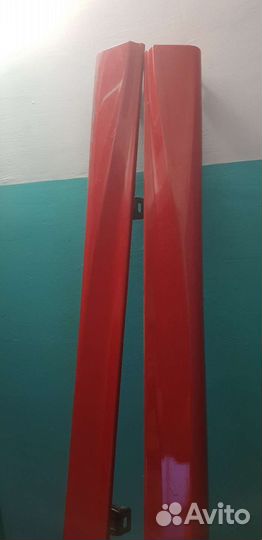 Накладки на пороги обвесы хонда фит 1 поколение