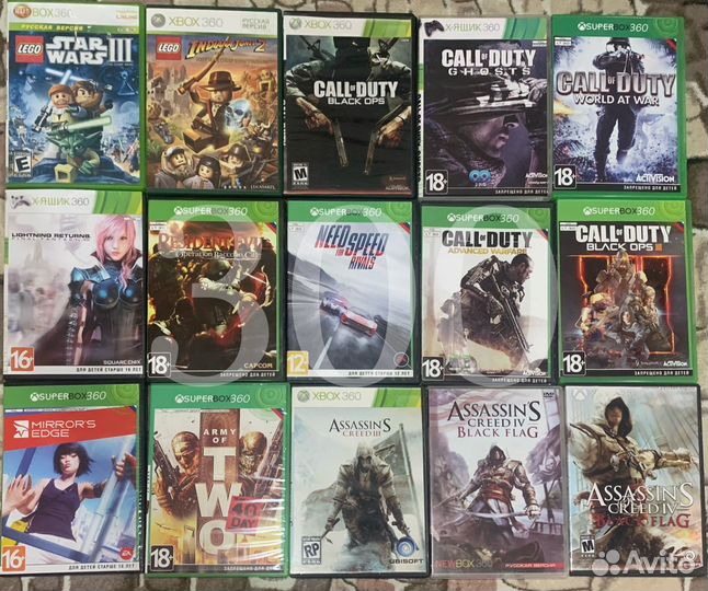 Диски на xbox 360 LT 3.0