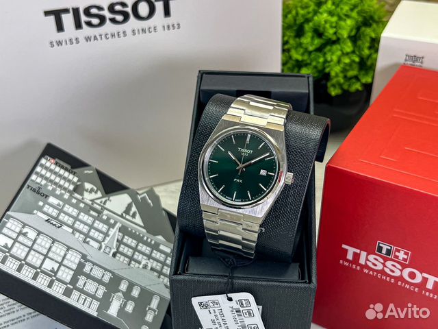 Tissot Prx 40 мм зеленый объявление продам