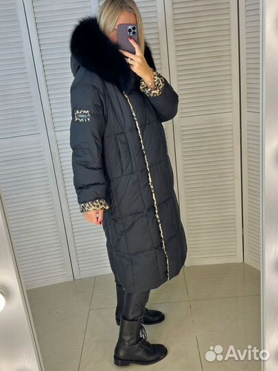 Пуховое пальто