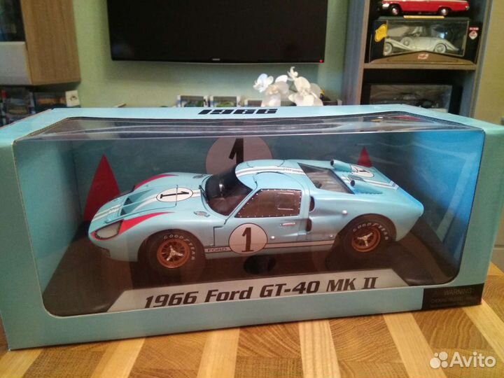Модель авто Ford GT-40 MK 2