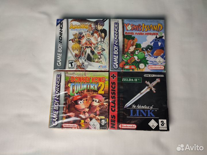 Редкие игры для Nintendo DS, GBA, Vita и т.д