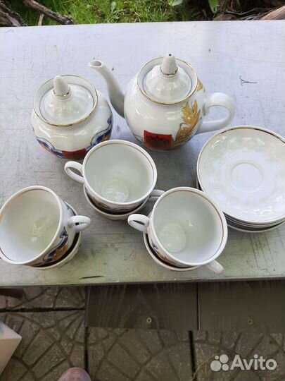 Чайный сервиз Дулево