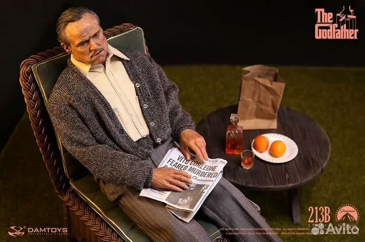 Damtoys Godfather Vito Corleone не hot toys Вито