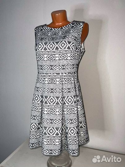 Летнее мини платье, на невысокую 50 р.uk16