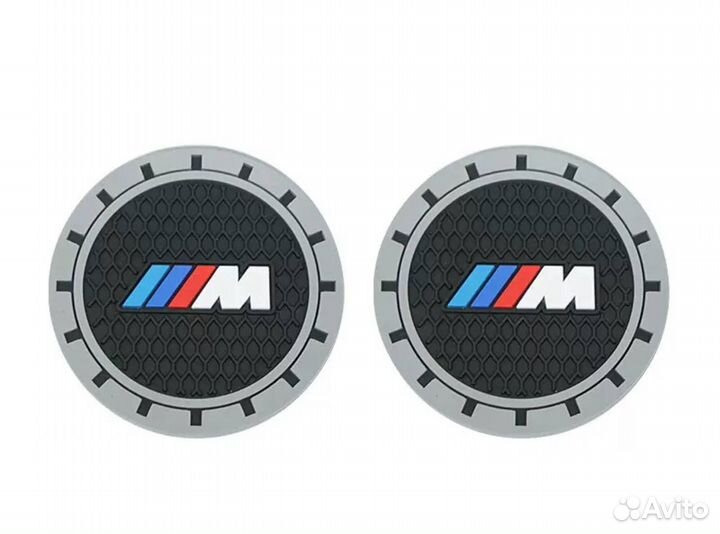 Силиконовой коврик в подстаканник BMW M Бмв М