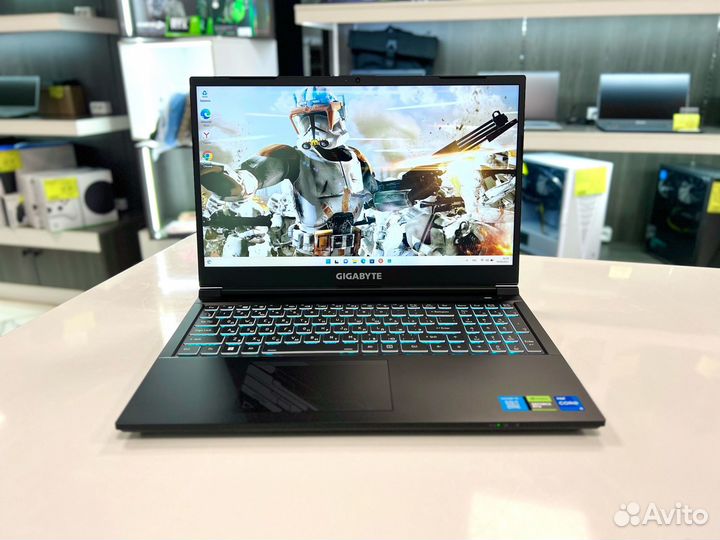 RTX 4060 Gigabyte G5 KF/ 144Гц/ i5-12500H/ DDR4-16