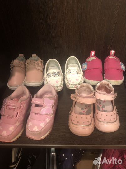 Обувь и одежда для девочки 68-74