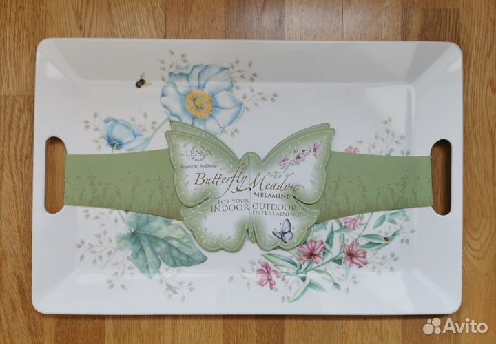 Подносы Lenox Бабочки на лугу Butterfly Meadow
