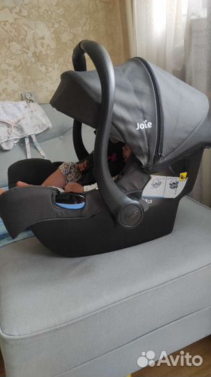 Автолюлька, автокресло joie i-Gemm с базой от 0мес