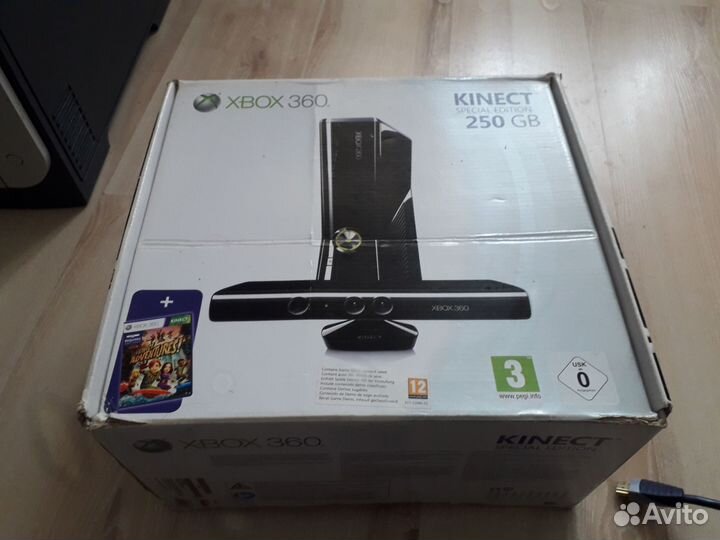 Xbox 360 250gb freeboot+43 игры