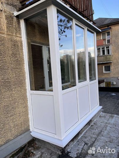 Окна на балкон