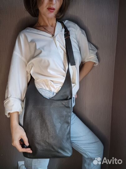 Сумка натуральная кожа италия